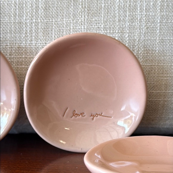 Hearth & Hand Pink Jewelry Dish Set - Picture 3 of 4